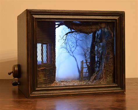 Shadow Box Frame Light Painting 